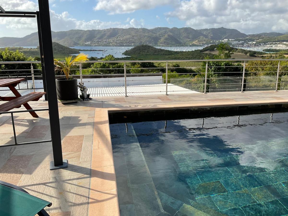 Bas De Villa Piscine Petit Versailles Sainte Anne Kültér fotó